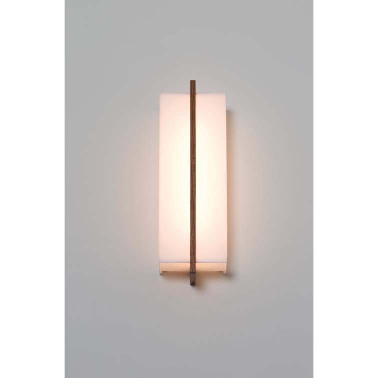 Cerno Via 2 Light LED Flush Mount Base Finish Walnut